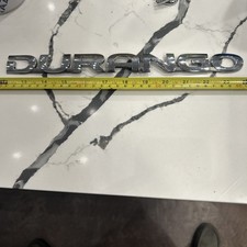 04 05 06 07 08 09 Dodge Durango Rear Gate Chrome Emblem Logo Badge Used Oem 2s3