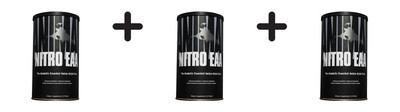 3 x Universal Nutrition Animal Nitro EAA (44) Unflavoured (173,60 EUR/kg)