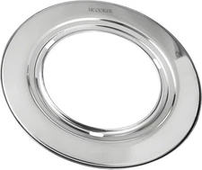 Stainless Steel Steamer Ring, Fits 7 to 12-Inch Bamboo Steamer Baskets, Steaming