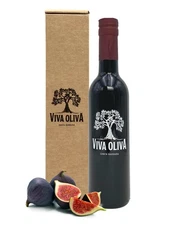 Black Mission Fig Balsamic Vinegar - 375ml (12.7oz) - Premium Quality - 100% ...