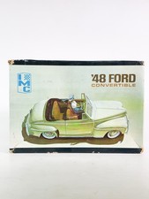 Vintage Imc 48 Ford Convertible 125 Scale Model Kit 1948 105-200.