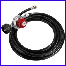 Regolatore Propano Alta Pressione Regolabile 12 Piedi 0-20 PSI con Tubo per/Ty...