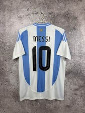 MESSI ARGENTINA TEAM JERSEY 2024 HOME SOCCER FOOTBALL SHIRT ADIDAS MEN SIZE M