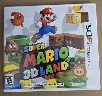 Super Mario 3D Land Nintendo 3DS 2011 CIB Complete Manual
