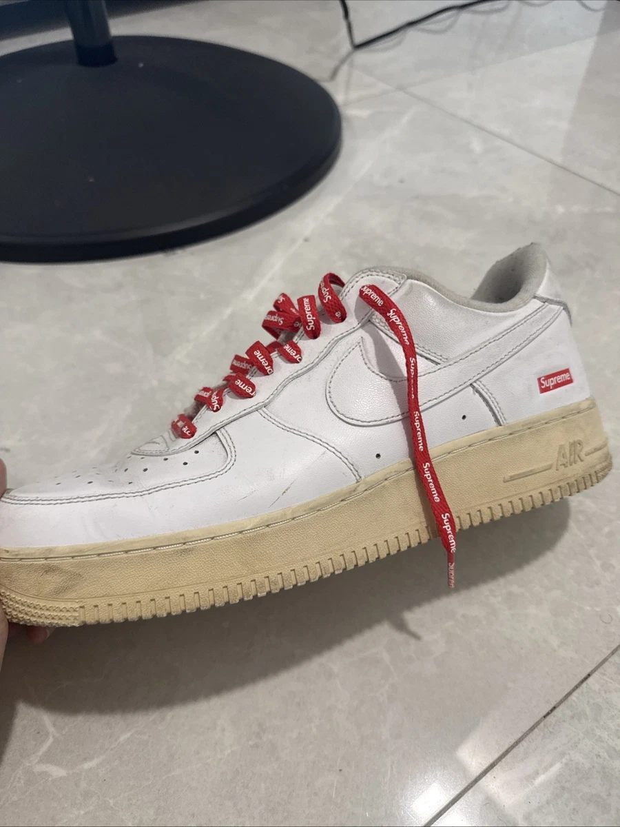 Las mejores ofertas en Nike Air Force 1 Supreme White | eBay