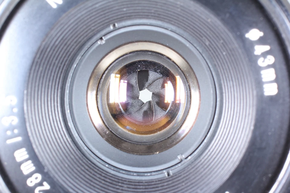 [ N MINT w/ Hood ] AVENON MC 28mm F/3.5 MF Lens Black L39 Leica Mount from JAPAN - Image 4 of 4