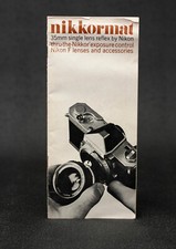 1967 Nikon Nikkormat Sales Brochure