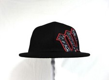 World Industries Skateboard Pitchfork "W" Logo Graffiti Snapback Hat Sz OSFM NEW