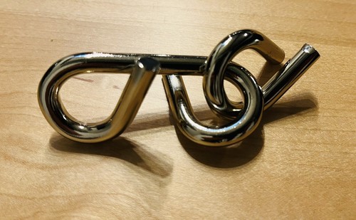 Rompecabezas secretos de metal Brain Teasers - sin hoja de trucos - Imagen 7 de 11