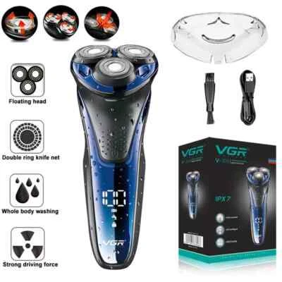VGR Profi Elektrorasierer Herrenrasierer Akku Rasierer Nass Trocken Rasierapparat