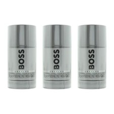 Hugo Boss Bottled Deodorant Stick 75ml x 3 NEW Packaging