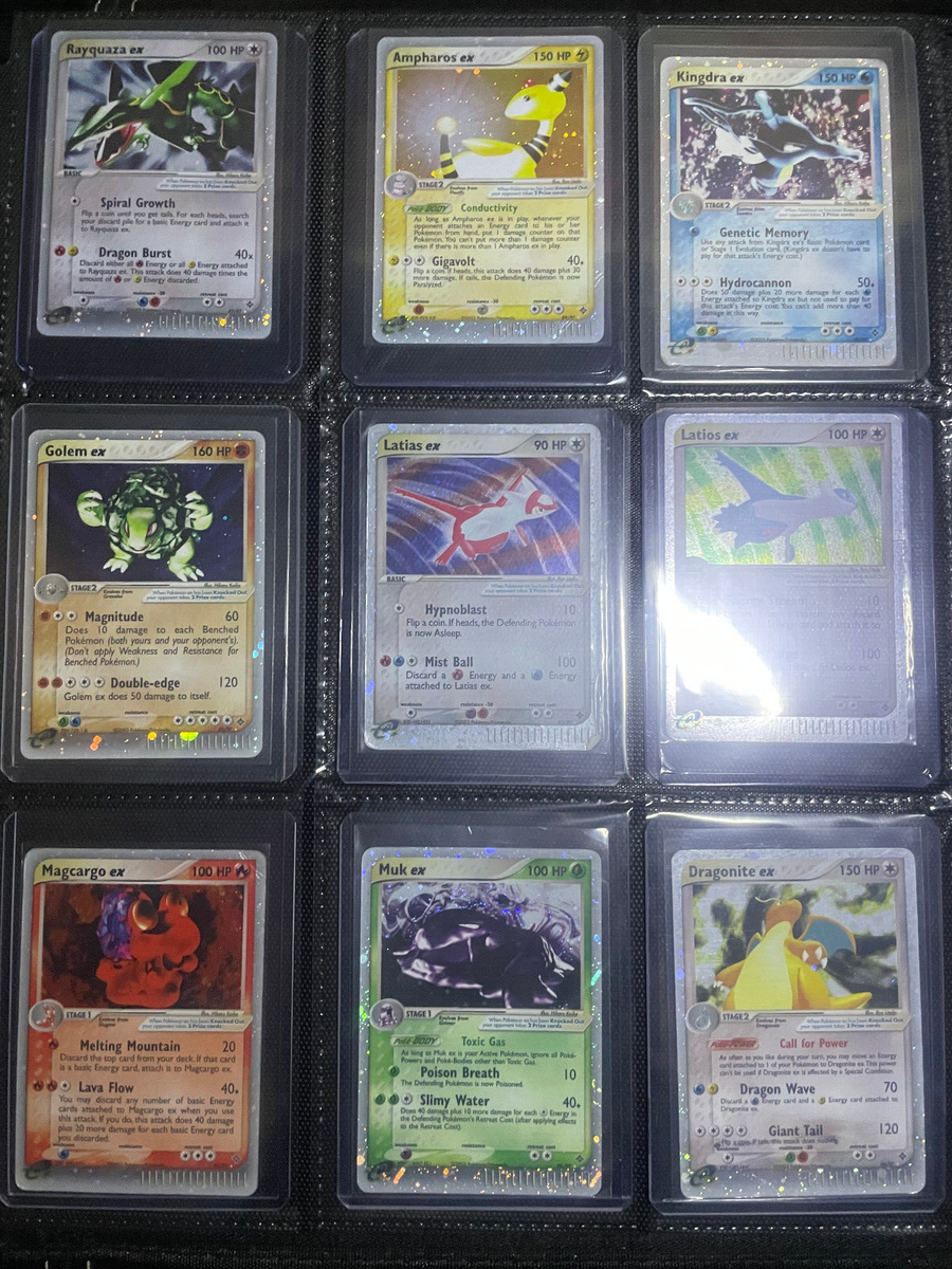 BW SR PBG EX アンリミ 1ed 11枚セット まとめ　(20) COMPLETE Vintage EX Pokemon Set - EVERY English EX card