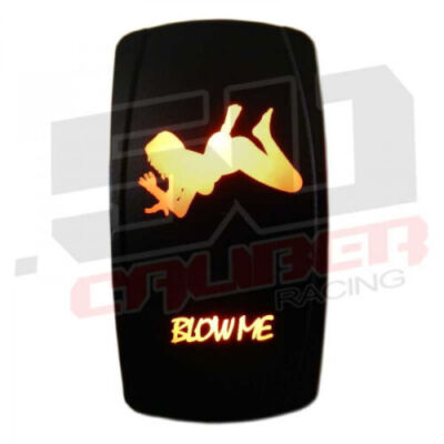 Rocker Switch On/Off Orange Blow Me fits Can Am Maverick Kawasaki Mule 3010