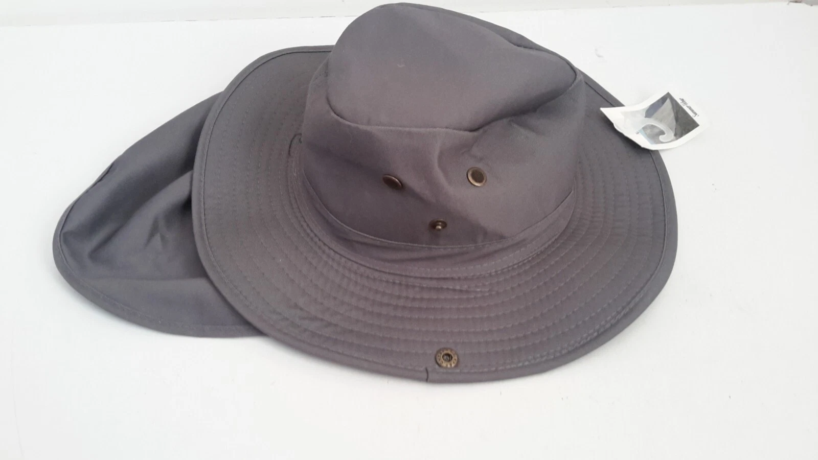Unisex Bucket Boonie Hat Neck Cover Flap Sun Wide Brim Fishing Outdoor Cap NWT