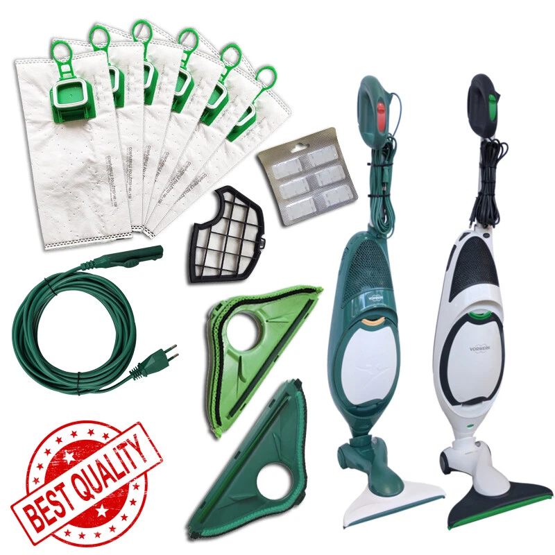 RICAMBI PER VORWERK FOLLETTO VK 140 VK 150 SACCHETTI FILTRO CAVO SPAZZOLA