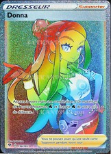 carte Pokémon 196/185 Donna EB04 - Épée et Bouclier – Voltage Éclatant NEUF FR