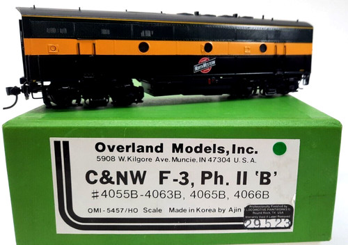 Overland Models escala HO 5457 C&NW F-3 Ph. Locomotora 2 B #4052B LEER | Zustand: For parts or not working
