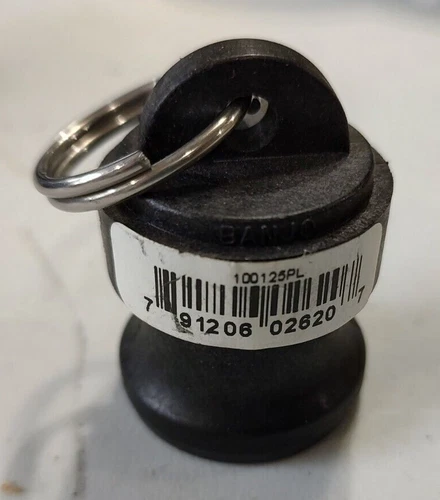 BANJO 75PL 3/4" INCH DUST PLUG X CAM / GROOVE LEVER FITTING