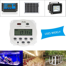 Programmable Timer CKFR Digital Timer Dc /Ac 12V 16A Lcd Display Ovp ...