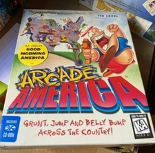 Arcade America (1995) 7th Level Retail Boxed Game Brand New RARE BIG BOX SEALED