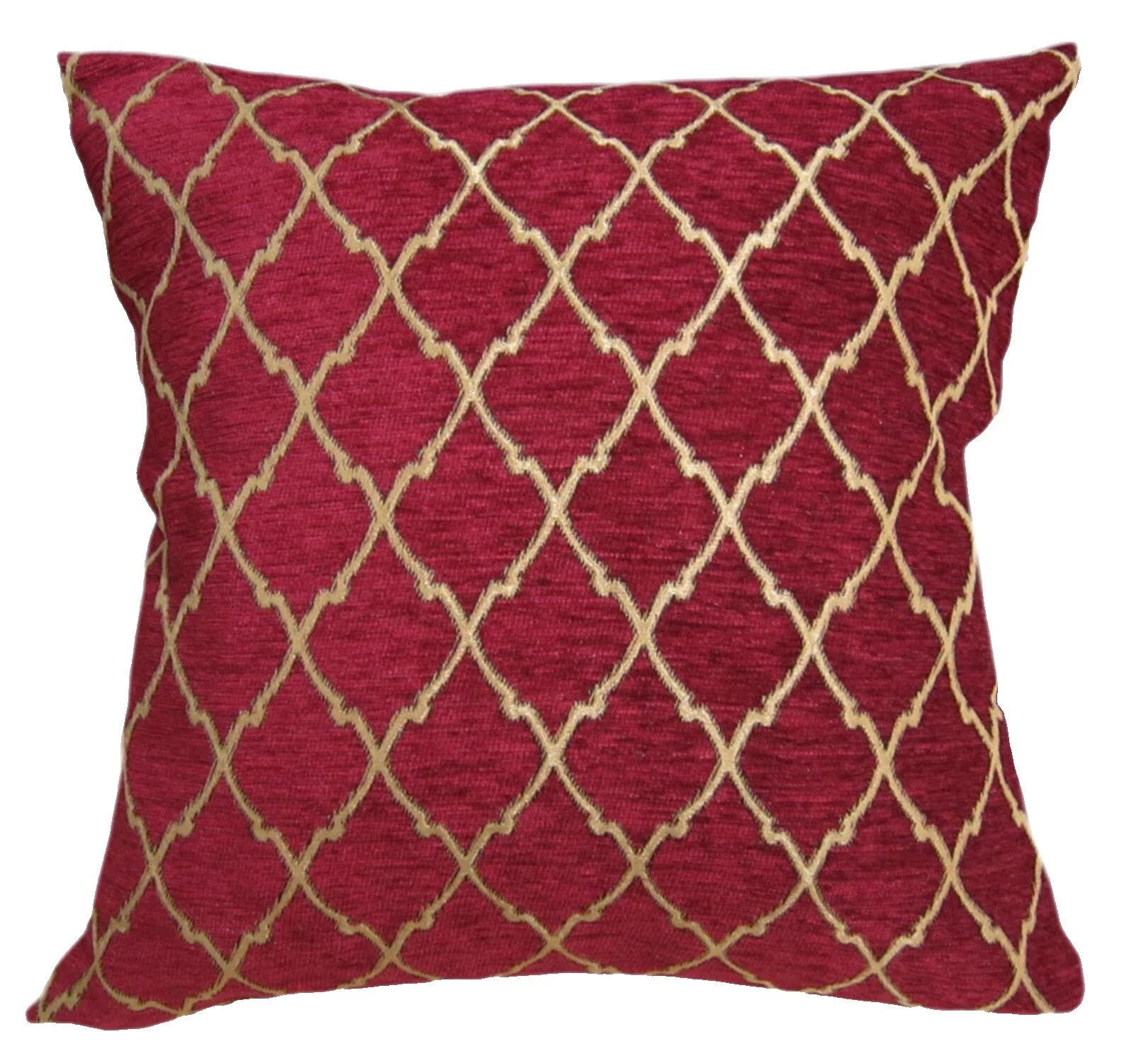 Almohadas de Decoración para el hogar a Cuadros Chenilla