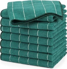 Utopia Towels - Microfiber Kitchen Towels, Super 18 x 26 Inches, Green 