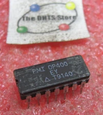 OP400-EY PMI Quad Low Power Operational Amplifier OpAmp Used Qty 1