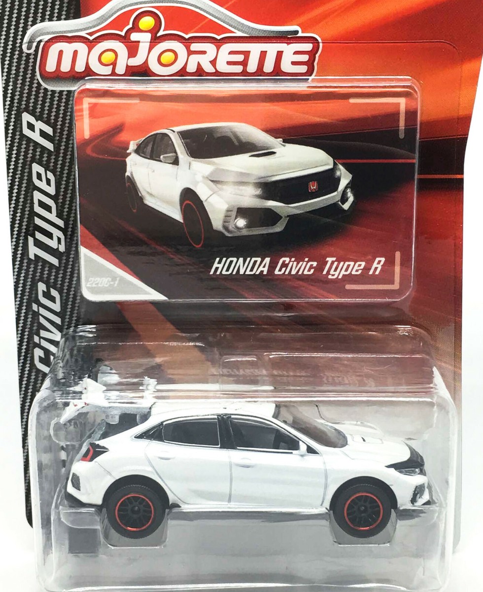 Majorette Honda Civic Type R White 1:58 (3 inches) 220C Package