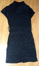 ***SAY WHAT? SWEATER DRESS SIZE M JUNIOR BLACK NWT