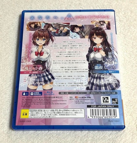 Playstation4 PS4 Aikano Triangle in the Snow Sky JP Edit Sehr Gut GP - Bild 2 von 5