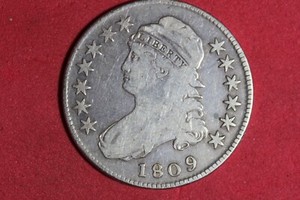 ESTATE FIND 1809 - Capped Bust Half Dollar! #K48941
