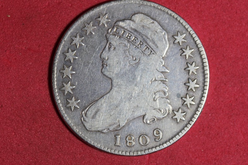 ESTATE FIND 1809 - Capped Bust Half Dollar! #K48941