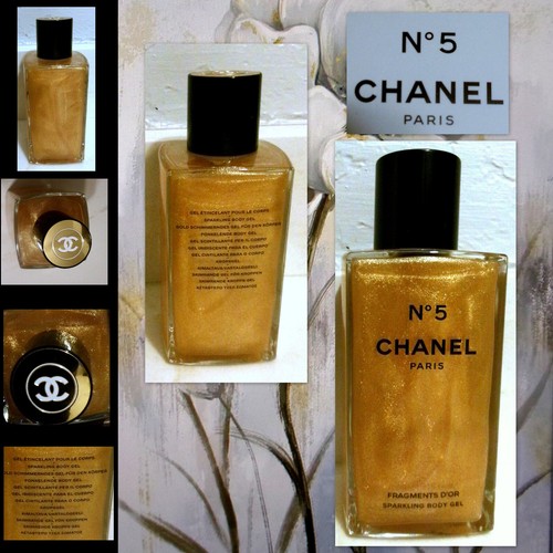 CHANEL N°5 FRAGMENTS D'OR SPARKLING BODY OIL 8.4 oz /250ml Limited Edition