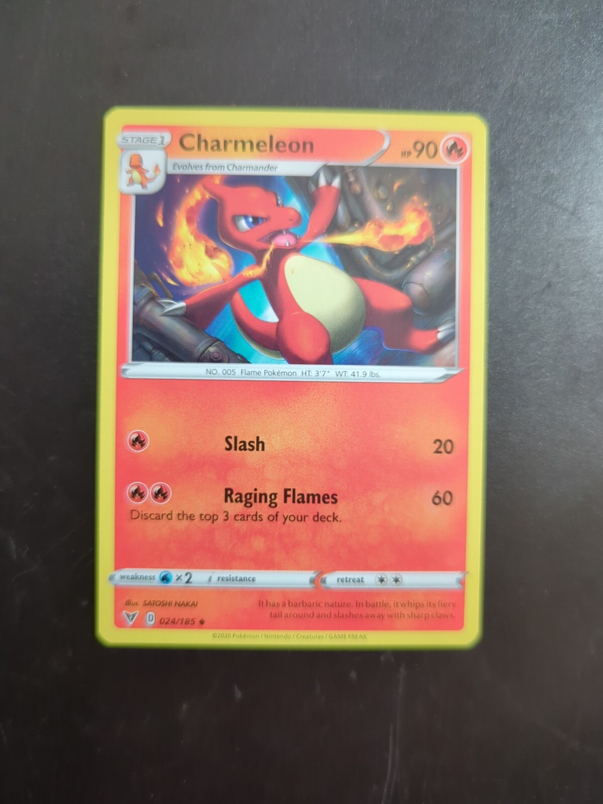Pokemon TCG - Charmeleon 024/185 - Vivid Voltage - NM
