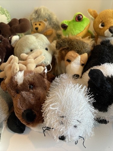 Ganz Webkinz Plush Stuffed Animals NO Codes lot 15 Dog Moose Frog Dolphin + More - Picture 5 of 19