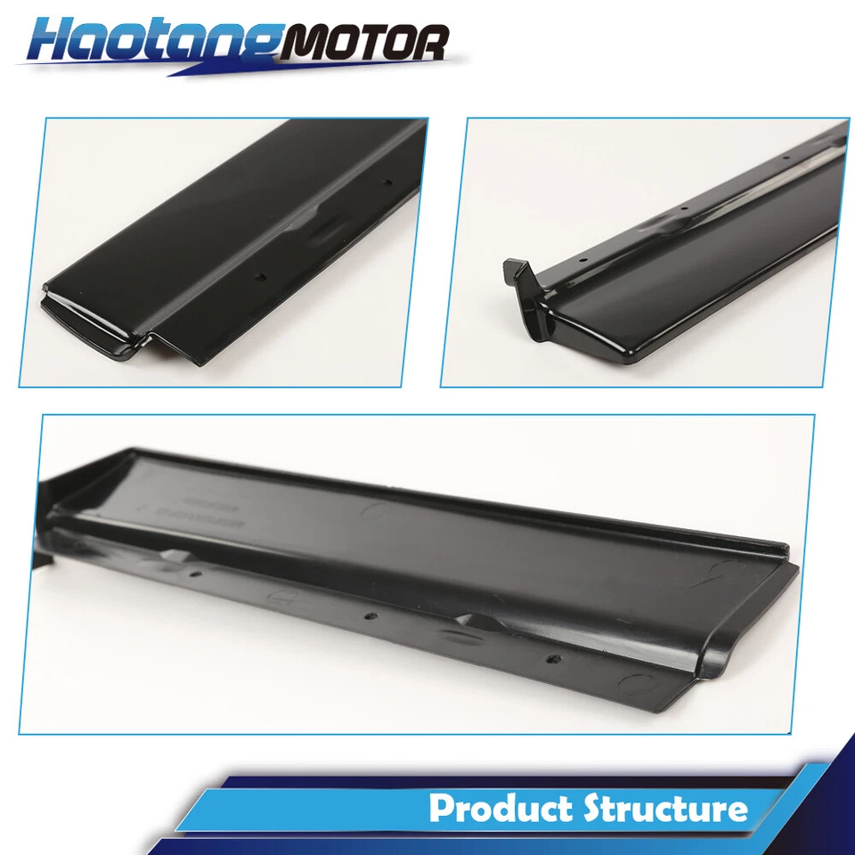 Juego de 11 rellenos de parachoques delanteros y traseros aptos para Cadillac Eldorado 1979-1985 2 puertas Foto 2 de 4