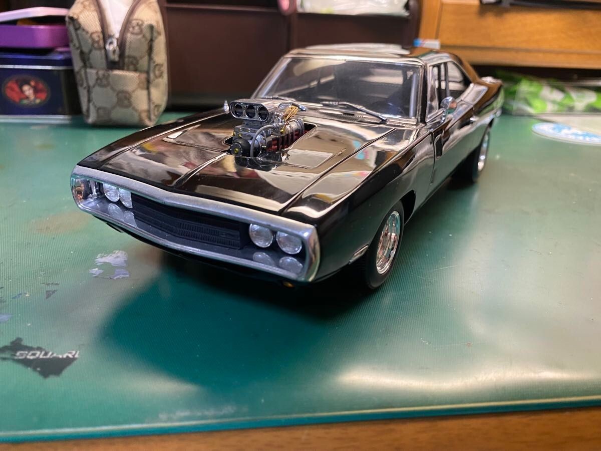 ワイルドスピード1/18 HotWeels （エリート）DodgeCharger WildSpeed Dodge Charger Hot Wheels Elite 1:18 Scale Fast