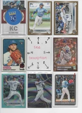 NEW Kansas City Royals U-PICK Serial #'d JERSEY AUTO Rookie PEREZ SINGER GREINKE