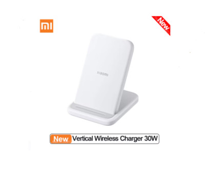 Xiaomi Vertical Wireless Charger 30W Double Coil Compatible with Multiple Device