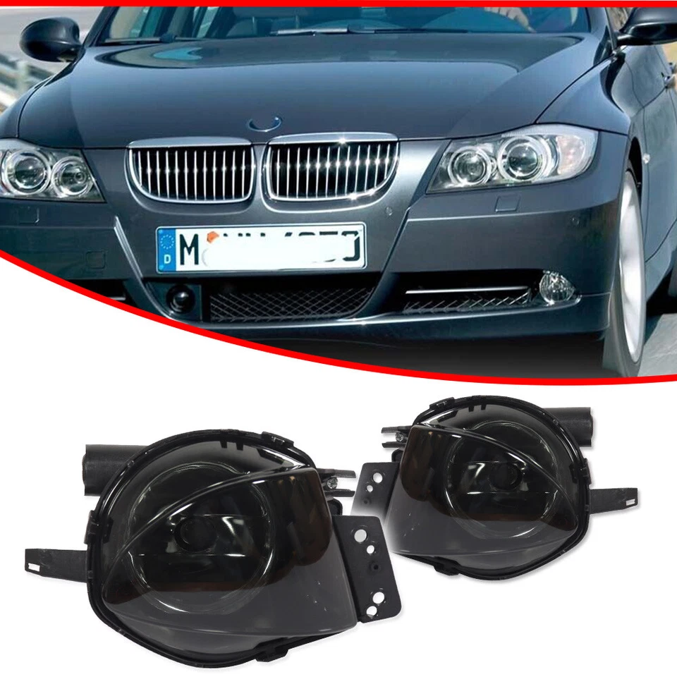 Luces antiniebla humo conductor pasajero para BMW E90 323i 325i 328i 330i 335i 2006-2008 Foto 2 de 4