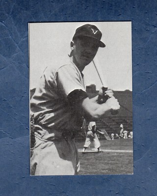 1957 PCL Popcorn: #25 JIM MARSHALL, Vancouver Mounties ~ ca.1974 Ed Broder
