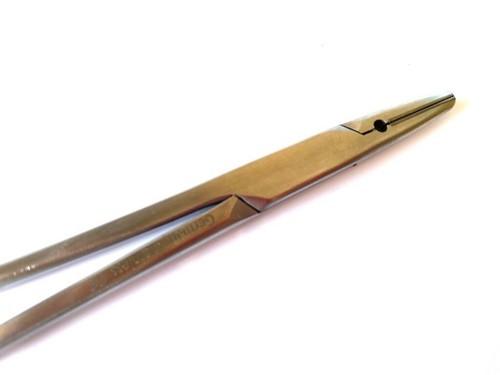 T/C Crile Holz Nadelhalter 8" Chirurgische Dental Instrumente Deutsch Edelstahl CE - Bild 3 von 4