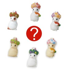 Blind Box 1:6 Miniature Fairy Garden Flower Crown Rabbit Bunny 1 Random Figure