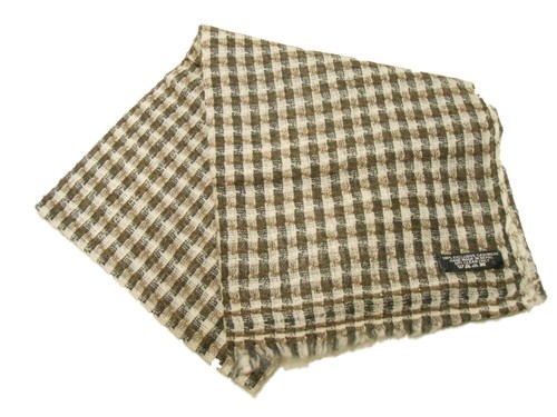 Soft Lightweight Cashmere Scarf Hand Made in Nepal - Natural Dyes Plaid Patterns - Picture 12 of 28