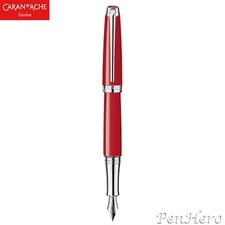 Caran d'Ache Leman V2 Scarlet Red Fountain Pen Fine 4799.760