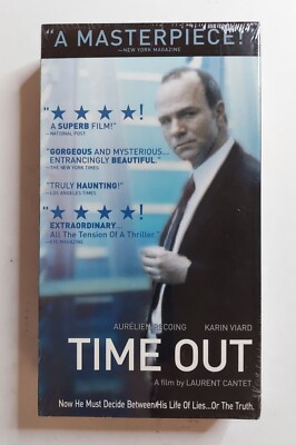 TIME OUT  A film by Laurent Cantet VHS Sealed !