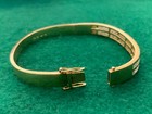 Vintage 18K Gold and Diamond 3.75 CT Bangle Bracelet — photo 6