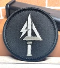 Tactical Morale Patch - Embroidered Delta Force Army Patch - Hook Loop Patch