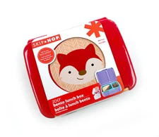 Skip Hop Kids Bento Lunch Box, Ages 3+ Brand NEW & Sealed Fox Red