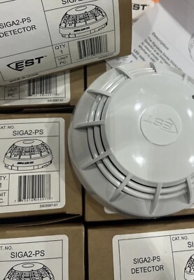 NEW EST SIGA2-PS SMOKE DETECTOR ''NO LONGER AVAILABLE'' (20 AVAILABLE, FREE SHIP!)